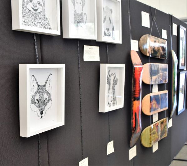 Hire Partitions for art show