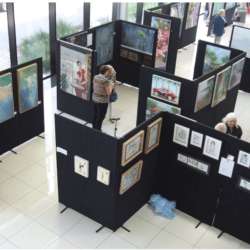 Exhibition - we deliver and we set up #1 Hire Partitions for your art show