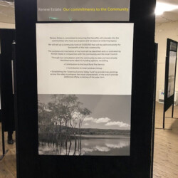 Exhibition display boards