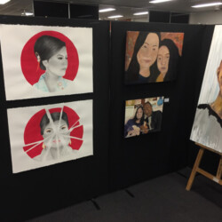Hire Partitions for primary school art show