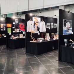 SK Partitions 2400h x 1800w Black Hire Partitions at Federation Square